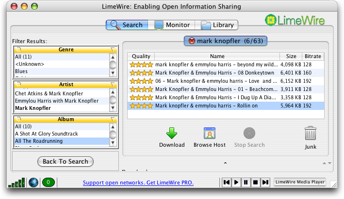 download limewire movies